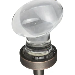 Jeffrey Alexander Harlow Football Glass Knob