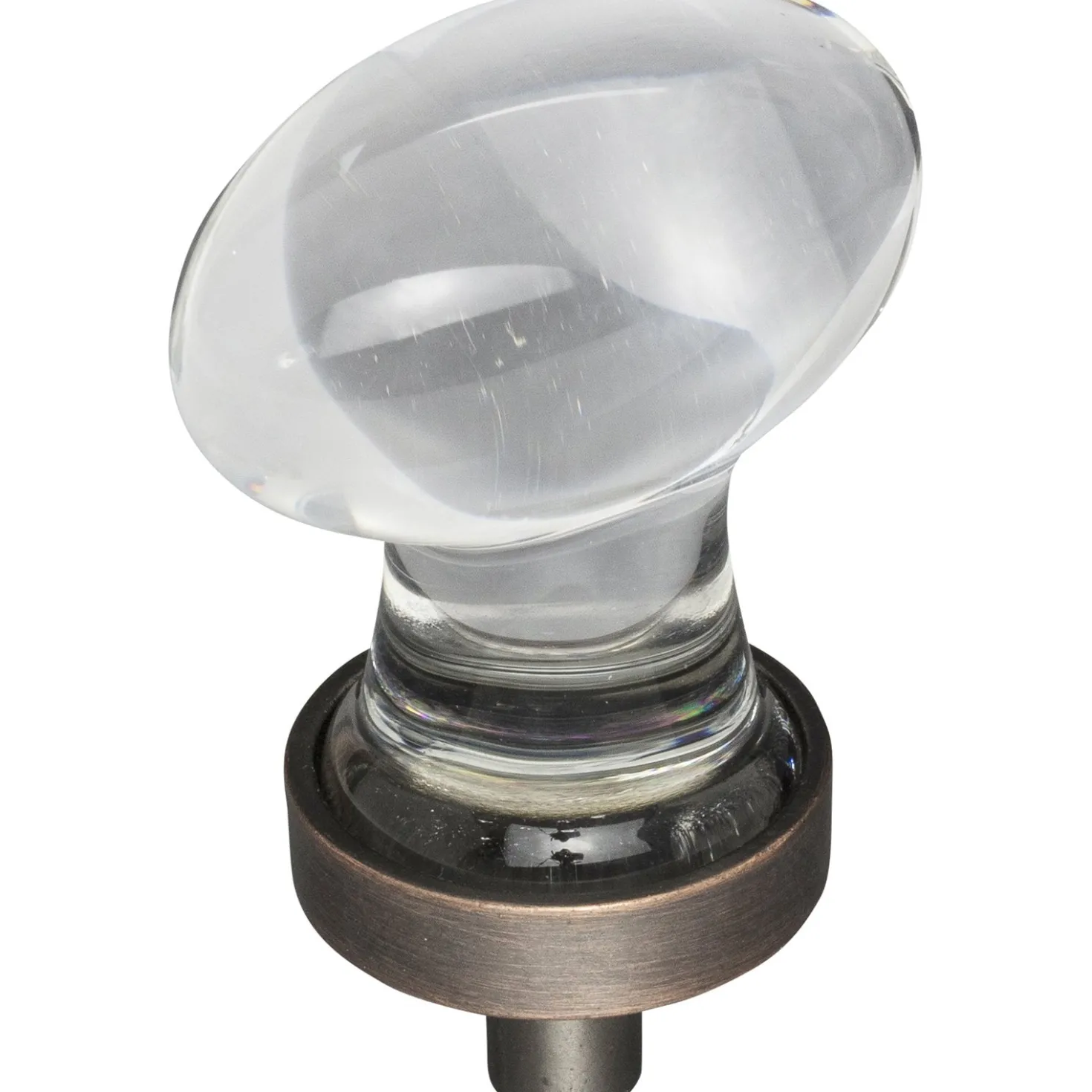 Jeffrey Alexander Harlow Football Glass Knob