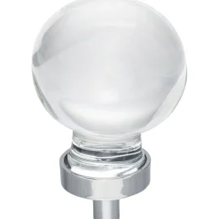 Jeffrey Alexander Harlow Sphere Glass Knob