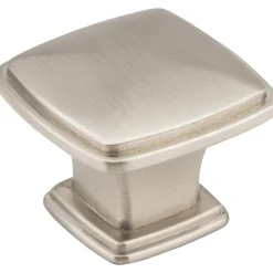Jeffrey Alexander Milan 1 Plain Square Cabinet Knob