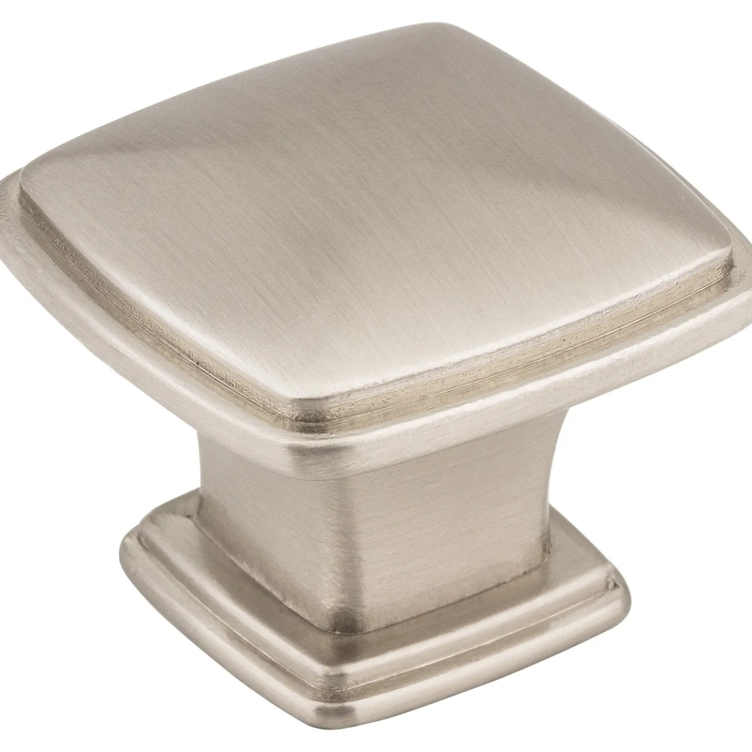 Jeffrey Alexander Milan 1 Plain Square Cabinet Knob