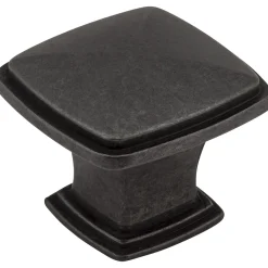 Jeffrey Alexander Milan 1 Plain Square Cabinet Knob