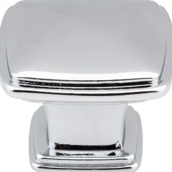 Jeffrey Alexander Milan 1 Plain Square Cabinet Knob