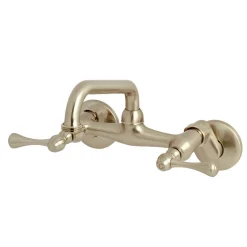 Kingston Brass 6" Adjustable Center Wall Mount Laundry Faucet