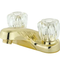 Kingston Brass Americana 4" Centerset Deck Mount Bathroom Faucet