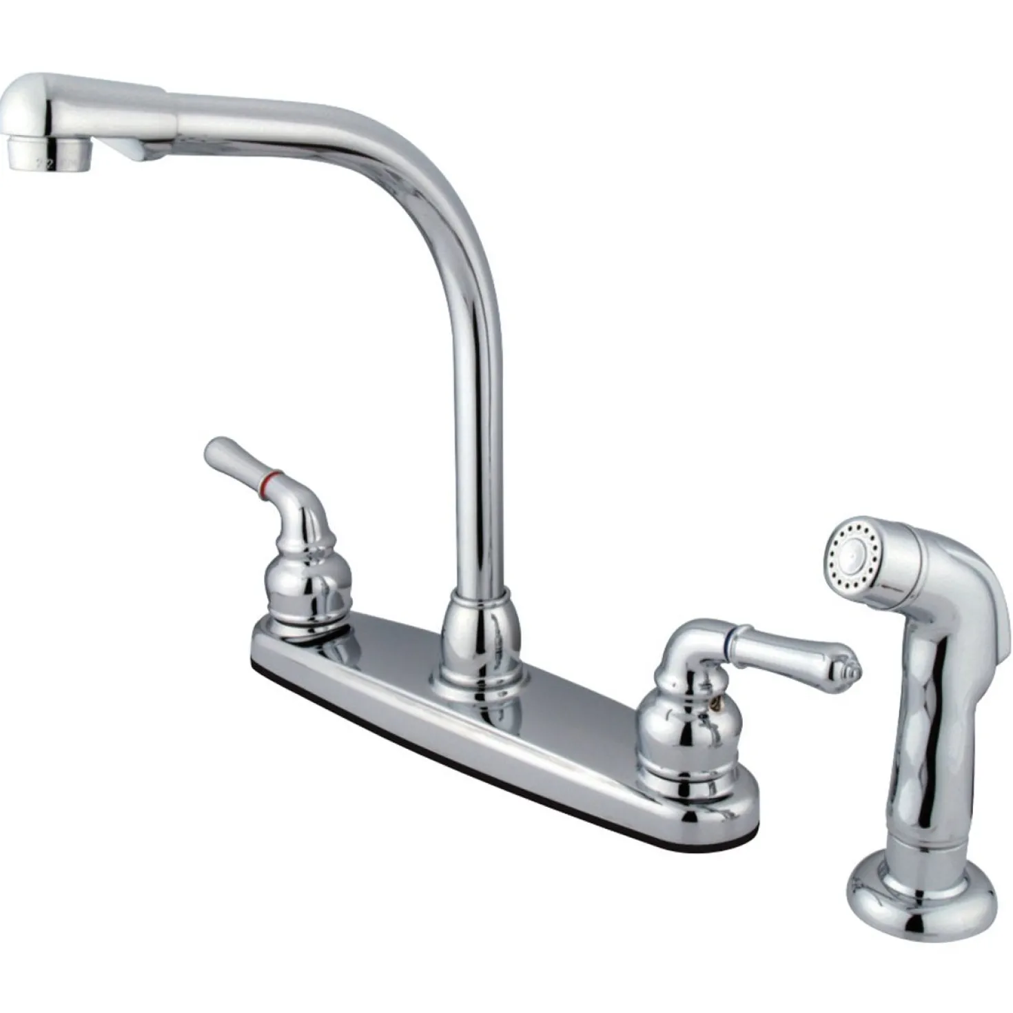 Kingston Brass Americana 8-Inch Centerset Kitchen Faucet