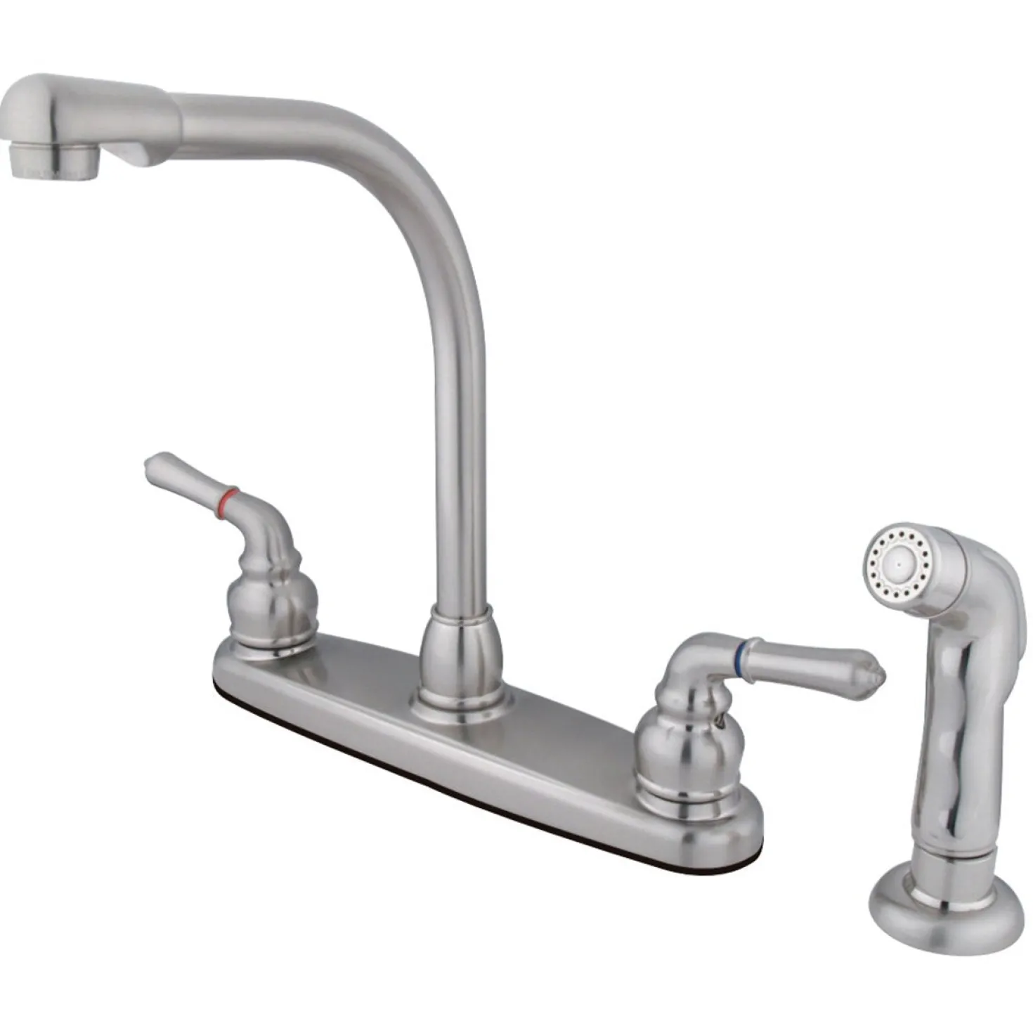 Kingston Brass Americana 8-Inch Centerset Kitchen Faucet