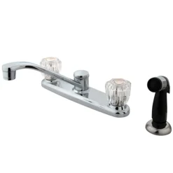 Kingston Brass Americana Twin Acrylic Handle 8