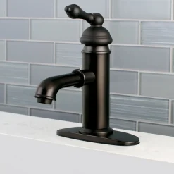 Kingston Brass American Classic Single-Handle Bathroom Faucet