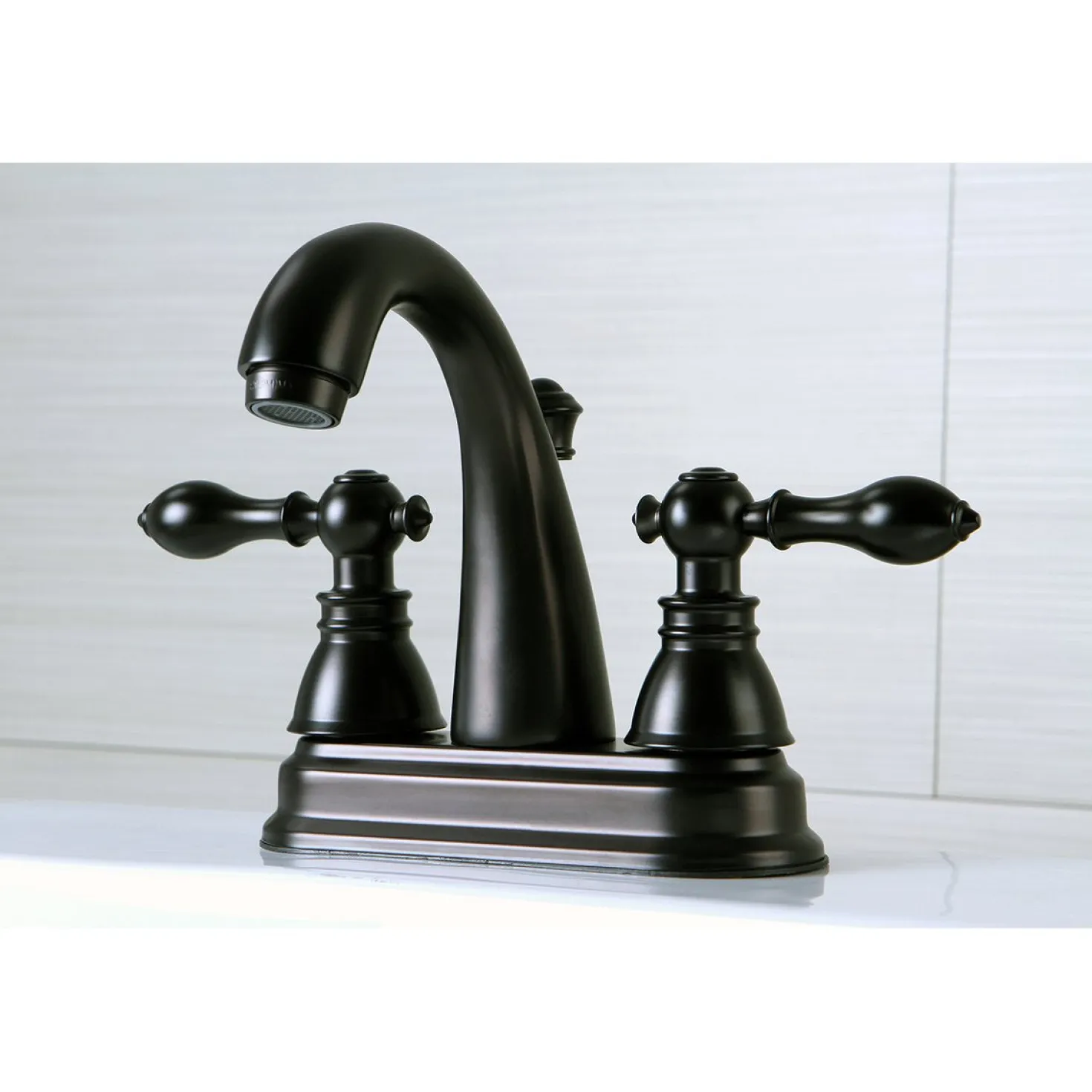 Kingston Brass American Classic Fauceture 4" Centerset Bathroom Faucet