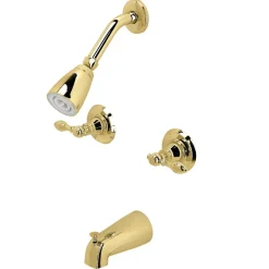 Kingston Brass American Classic Two-Handle Tub and Shower Faucet