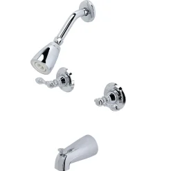 Kingston Brass American Classic Two-Handle Tub and Shower Faucet