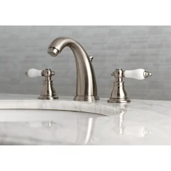 Kingston Brass American Patriot Widespread Bathroom Faucet