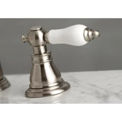 Kingston Brass American Patriot Widespread Bathroom Faucet