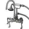 Kingston Brass Aqua Eden Royale Wall Mount Clawfoot Tub Faucet