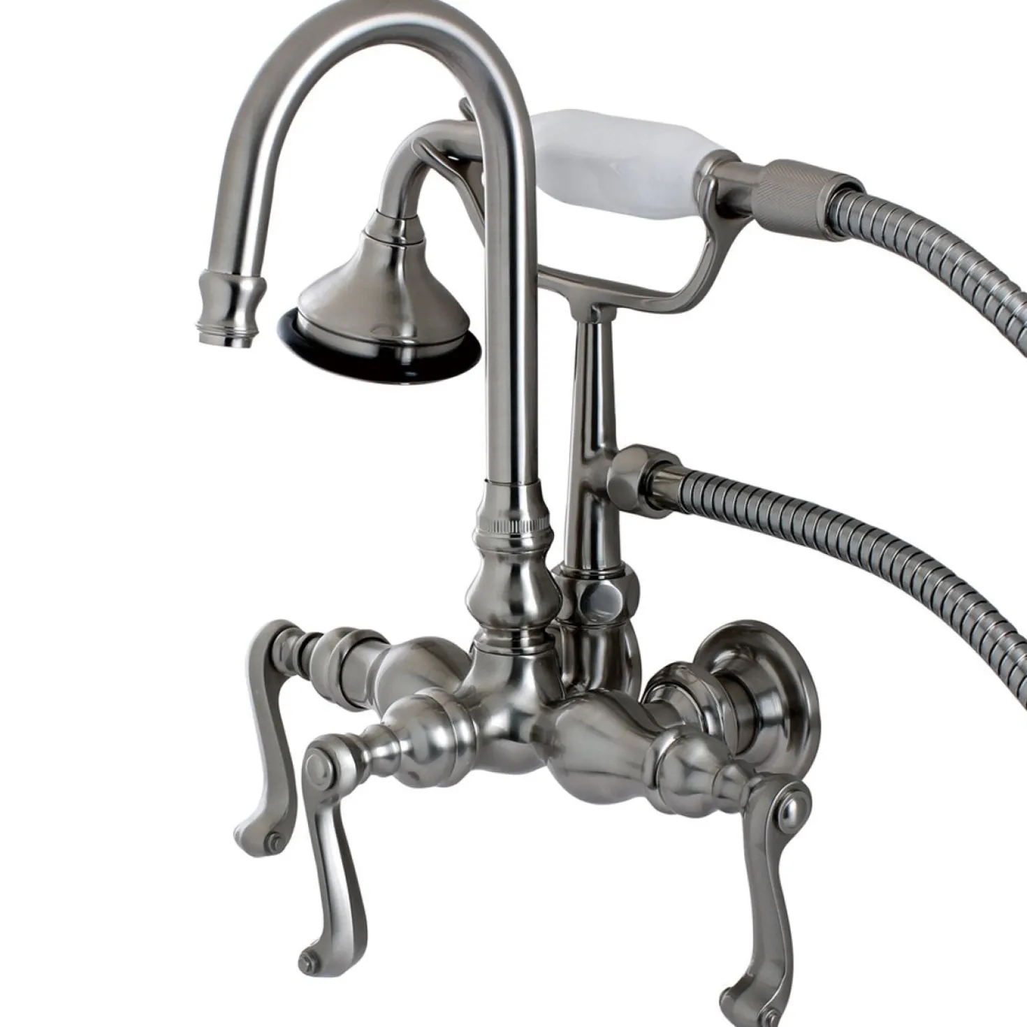 Kingston Brass Aqua Eden Royale Wall Mount Clawfoot Tub Faucet