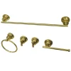 Kingston Brass BAH8212478X-P Concord 5-Piece 18.88" x 7.13" Bathroom Accessory Set