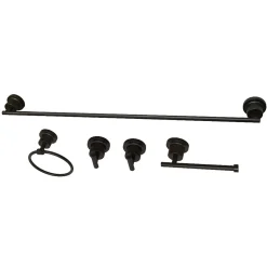 Kingston Brass BAH8230478X-P Concord 5-Piece Bathroom Accessory Set