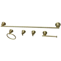 Kingston Brass BAH8230478X-P Concord 5-Piece Bathroom Accessory Set