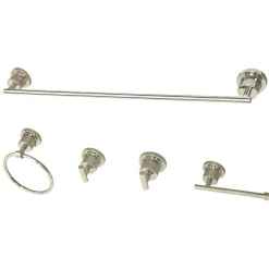 Kingston Brass BAH8230478X-P Concord 5-Piece Bathroom Accessory Set
