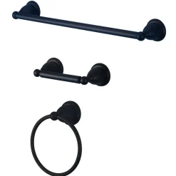 Kingston Brass BAK175148X-P 3-Piece Bathroom Accessory Set
