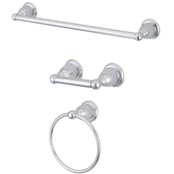 Kingston Brass BAK175148X-P 3-Piece Bathroom Accessory Set