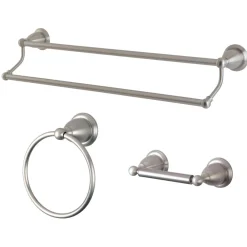 Kingston Brass BAK175348X-P 3-Piece Bathroom Accessory Set
