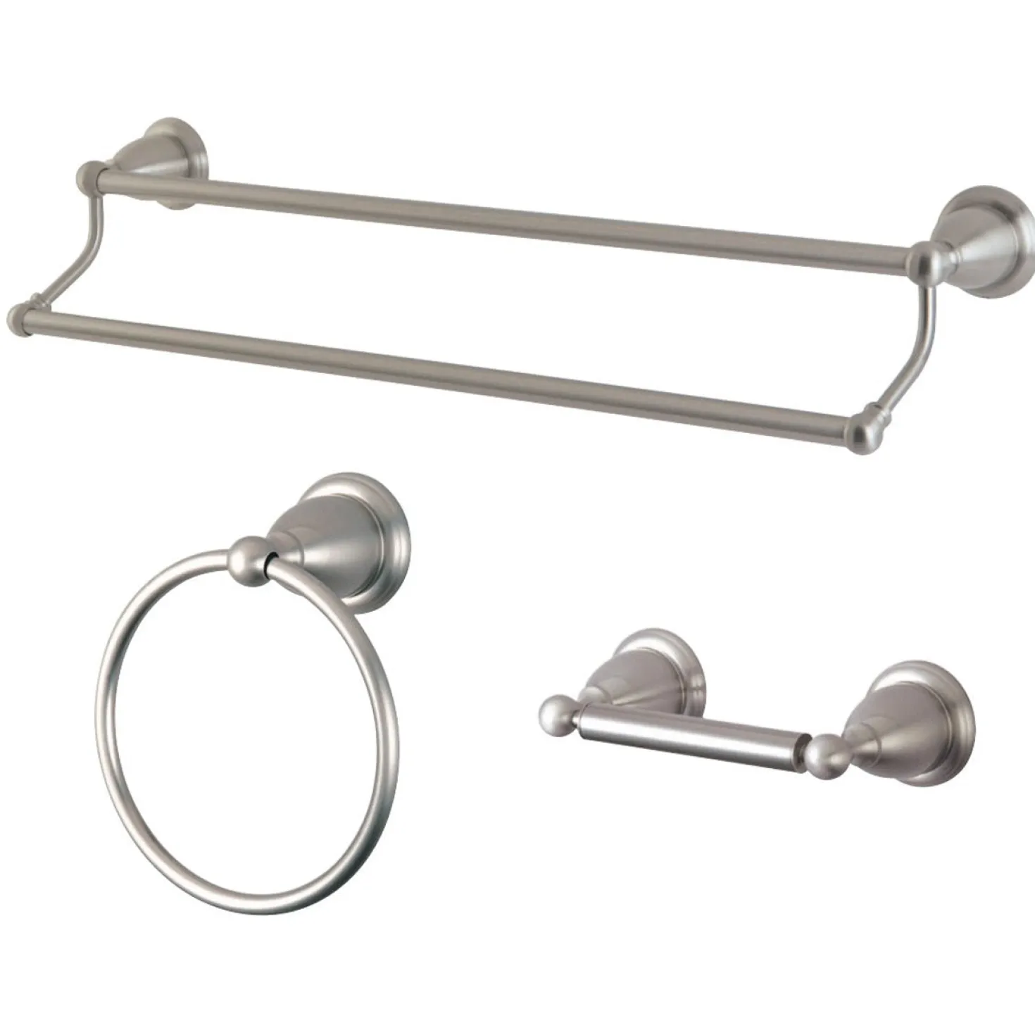Kingston Brass BAK175348X-P 3-Piece Bathroom Accessory Set