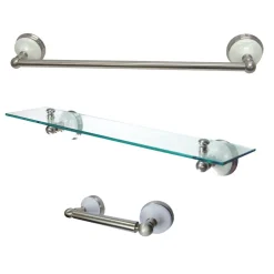 Kingston Brass BAK111289X-P Victorian 3-Piece Bathroom Hardware