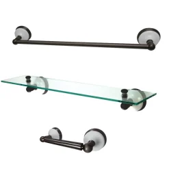 Kingston Brass BAK111289X-P Victorian 3-Piece Bathroom Hardware