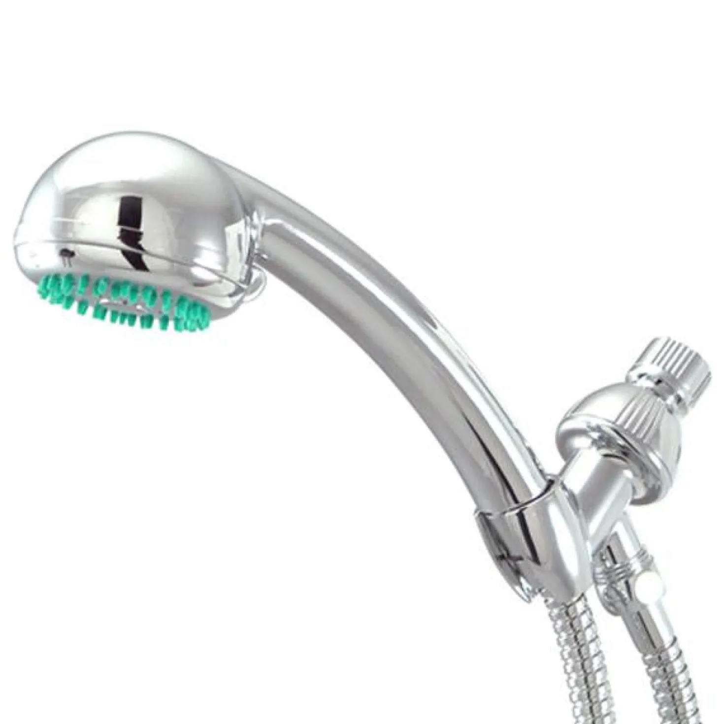 Kingston Brass Barcelona 3-Setting Adjustable Hand Shower with Stainless Steel Hose in Polished Chrome