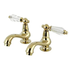 Kingston Brass Basin Tap Faucet with Cross Handle