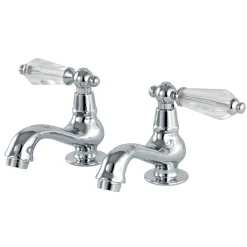 Kingston Brass Basin Tap Faucet with Cross Handle