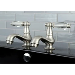 Kingston Brass Basin Tap Faucet with Cross Handle