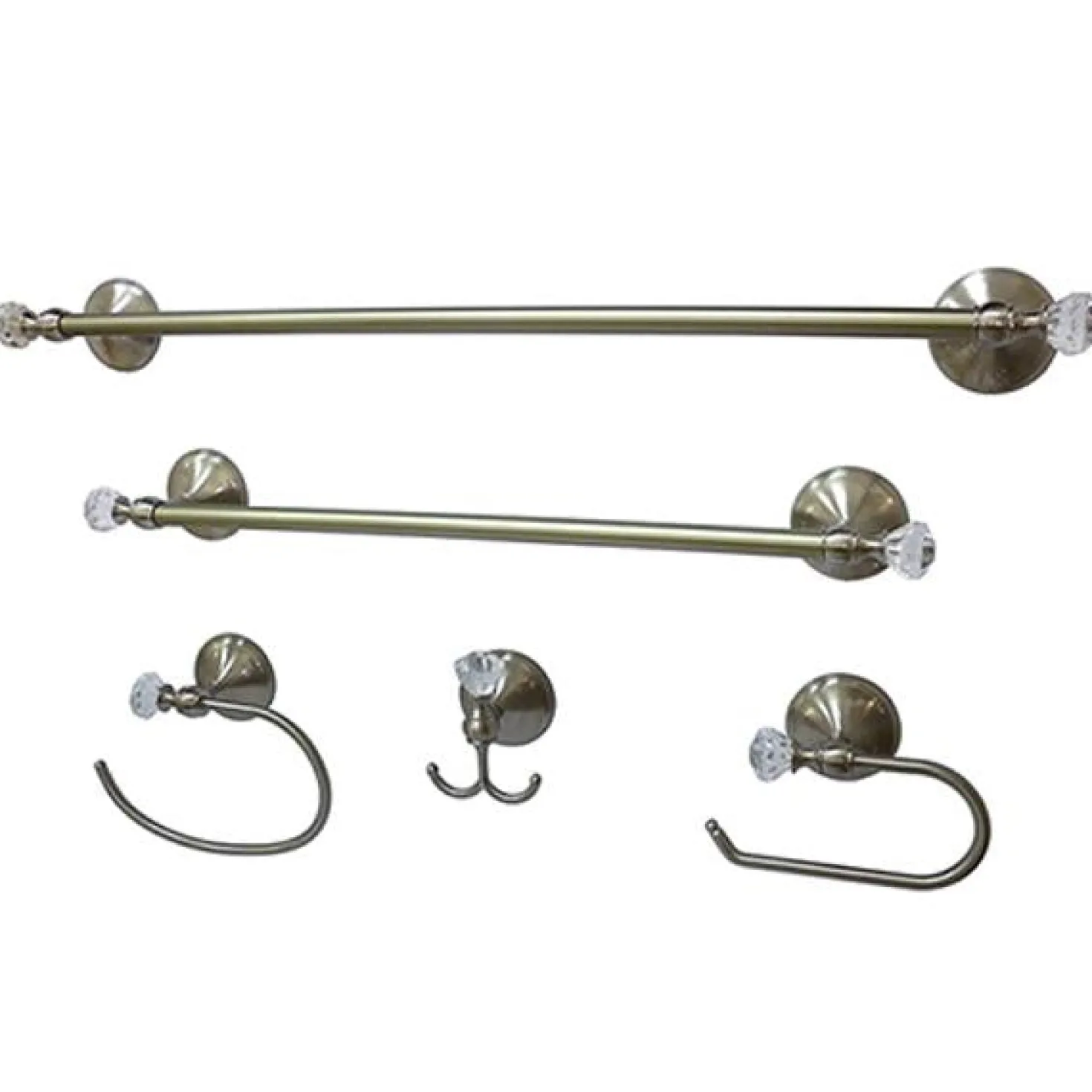 Kingston Brass Bathroom Accessory 5-Piece Bath Hardware Combo