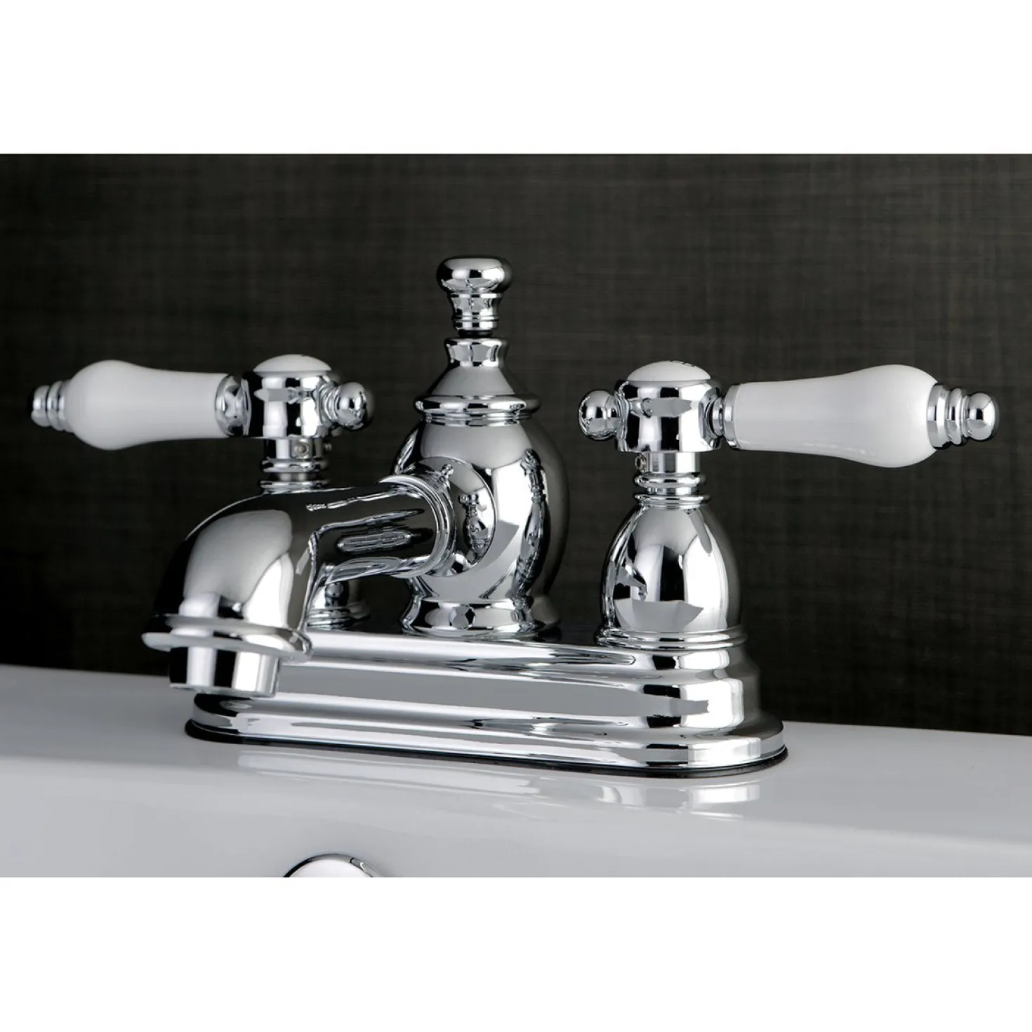 Kingston Brass Bel-Air 4" Centerset 3-Hole Bathroom Faucet