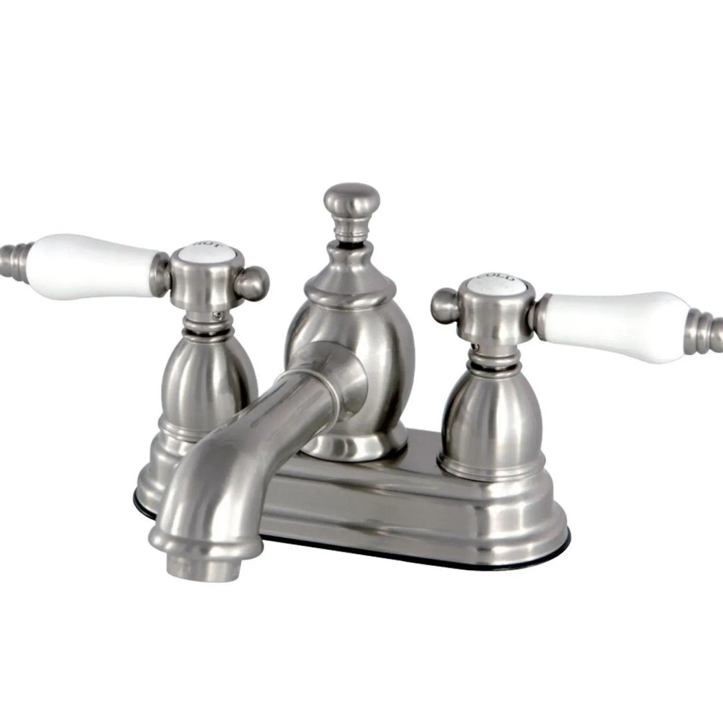 Kingston Brass Bel-Air 4" Centerset 3-Hole Bathroom Faucet