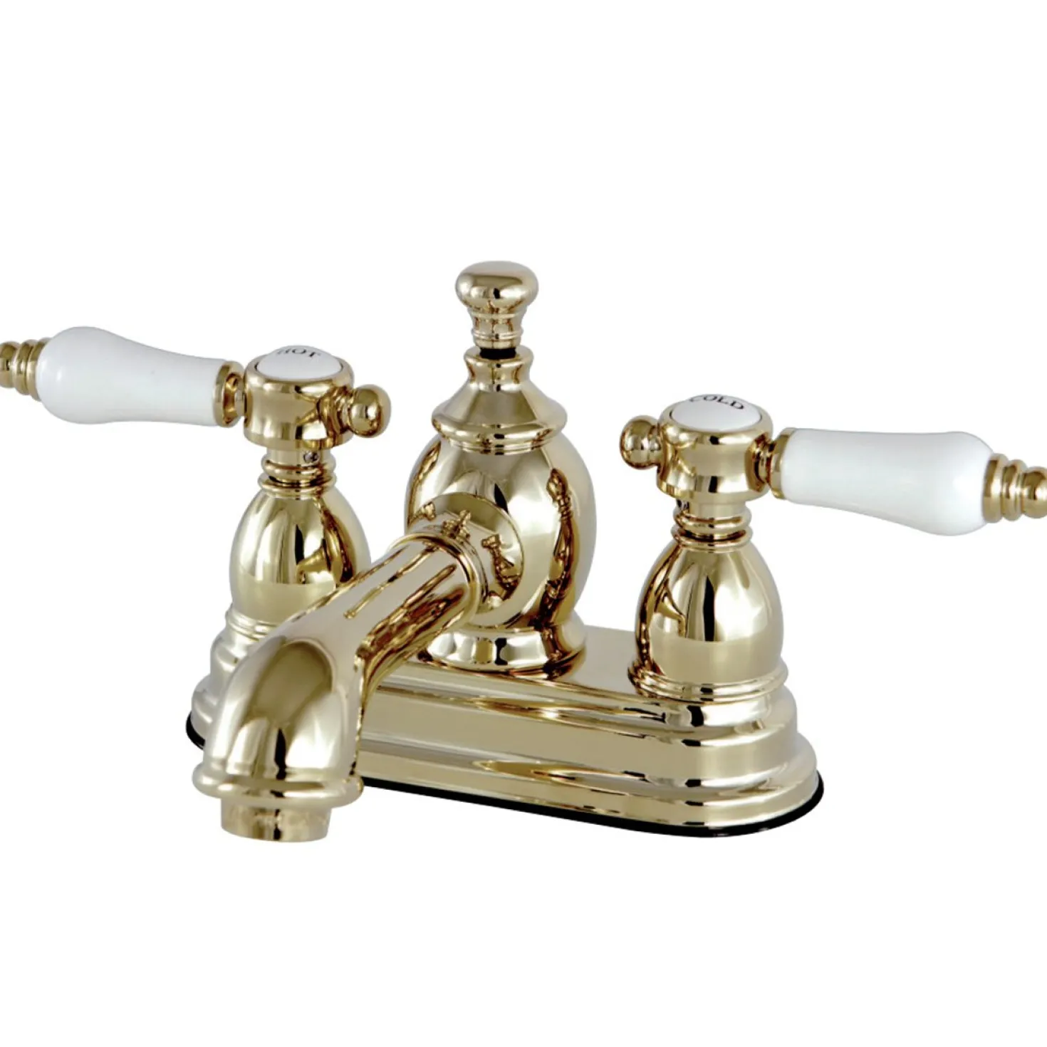 Kingston Brass Bel-Air 4" Centerset 3-Hole Bathroom Faucet