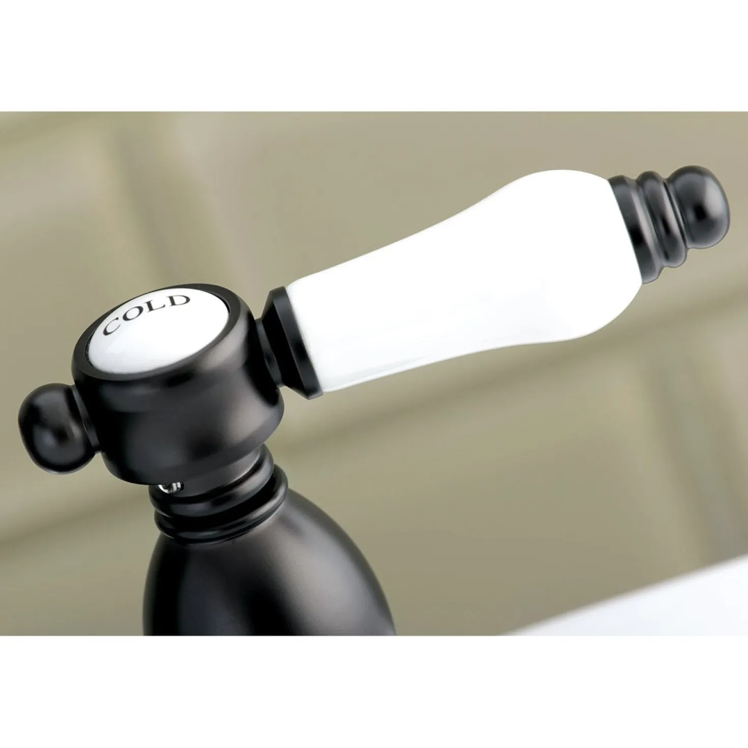 Kingston Brass Bel-Air 4" Centerset 3-Hole Bathroom Faucet