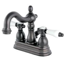 Kingston Brass Bel-Air Deck Mount 4" Centerset Bathroom Faucet