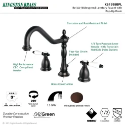 Kingston Brass Bel-Air Deck Mount 8