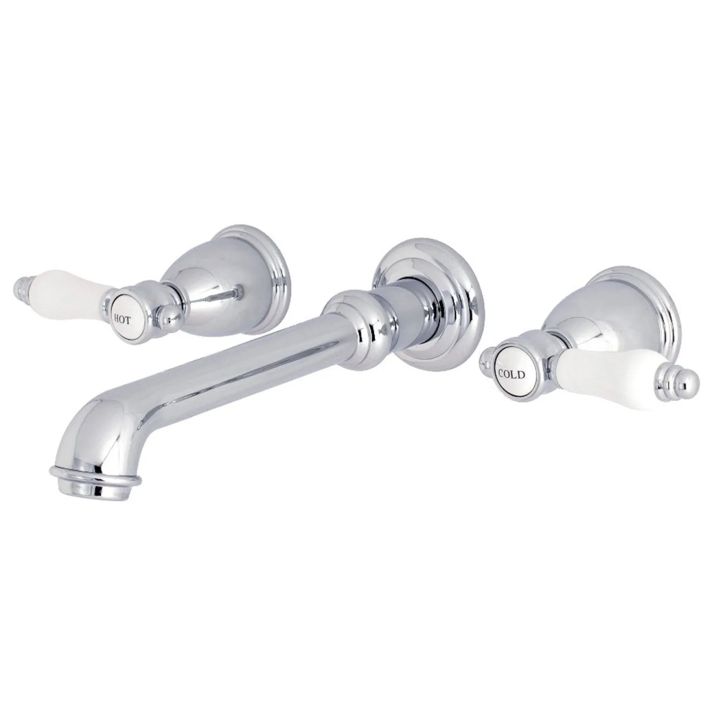 Kingston Brass Bel-Air 2-Handle Wall Mount Roman Tub Faucet