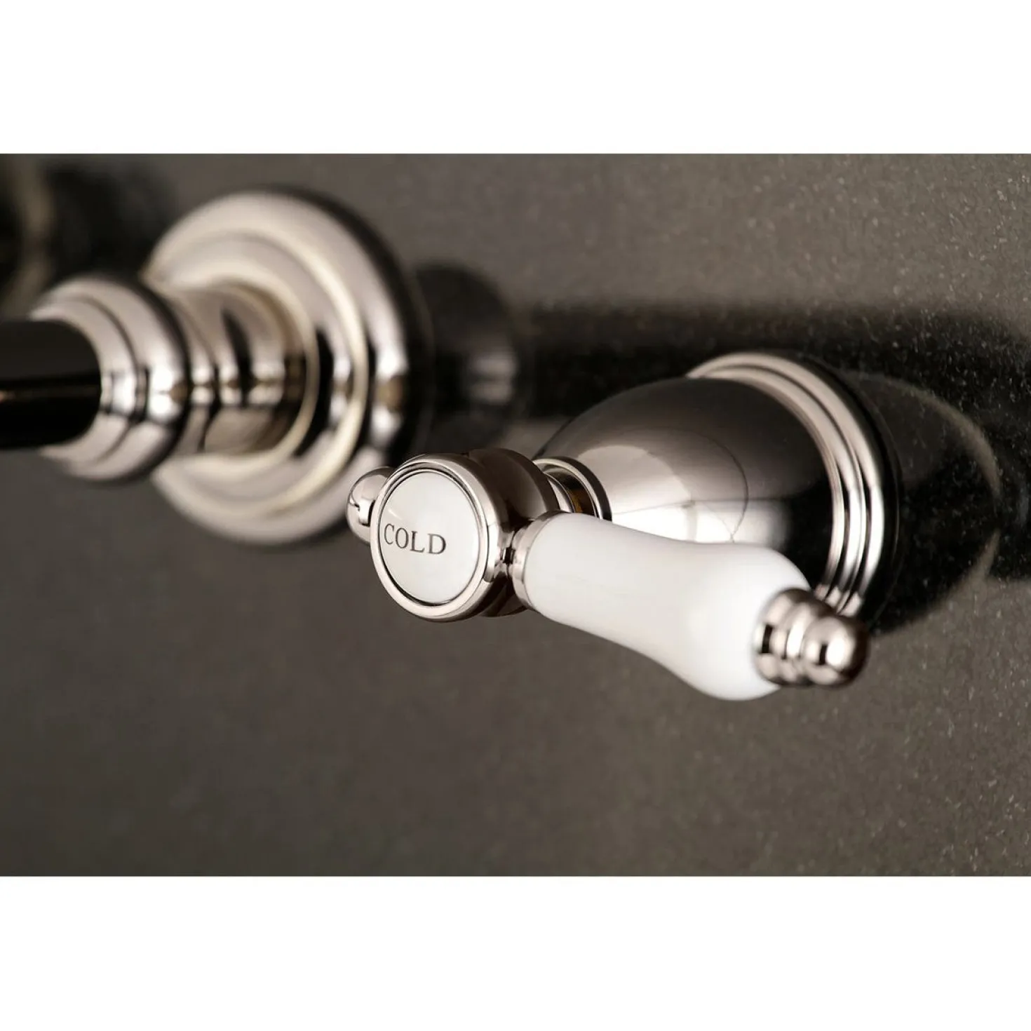 Kingston Brass Bel-Air 2-Handle Wall Mount Roman Tub Faucet