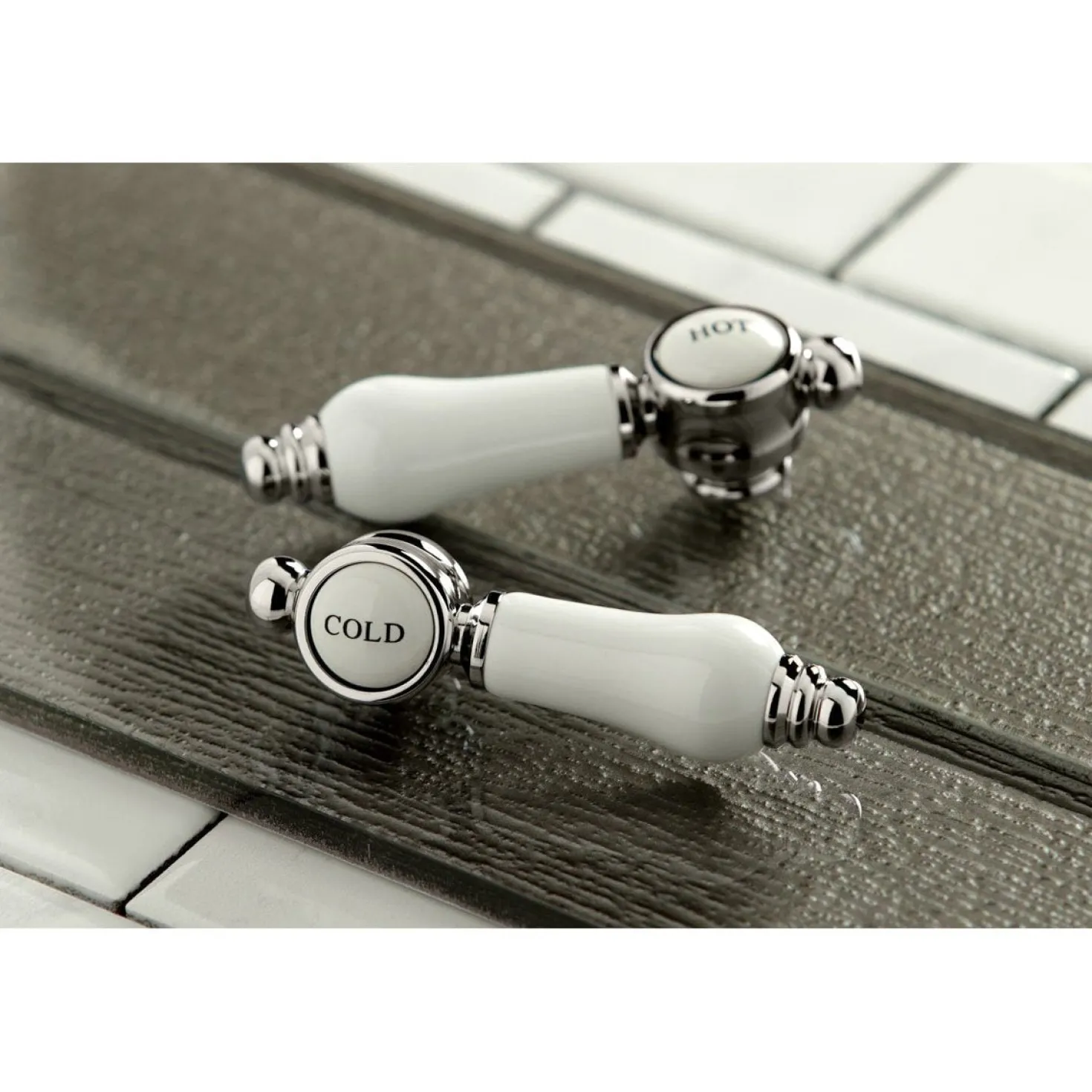 Kingston Brass Bel-Air 2-Handle Wall Mount Roman Tub Faucet