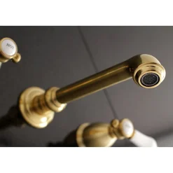 Kingston Brass Bel-Air 2-Handle Wall Mount Roman Tub Faucet