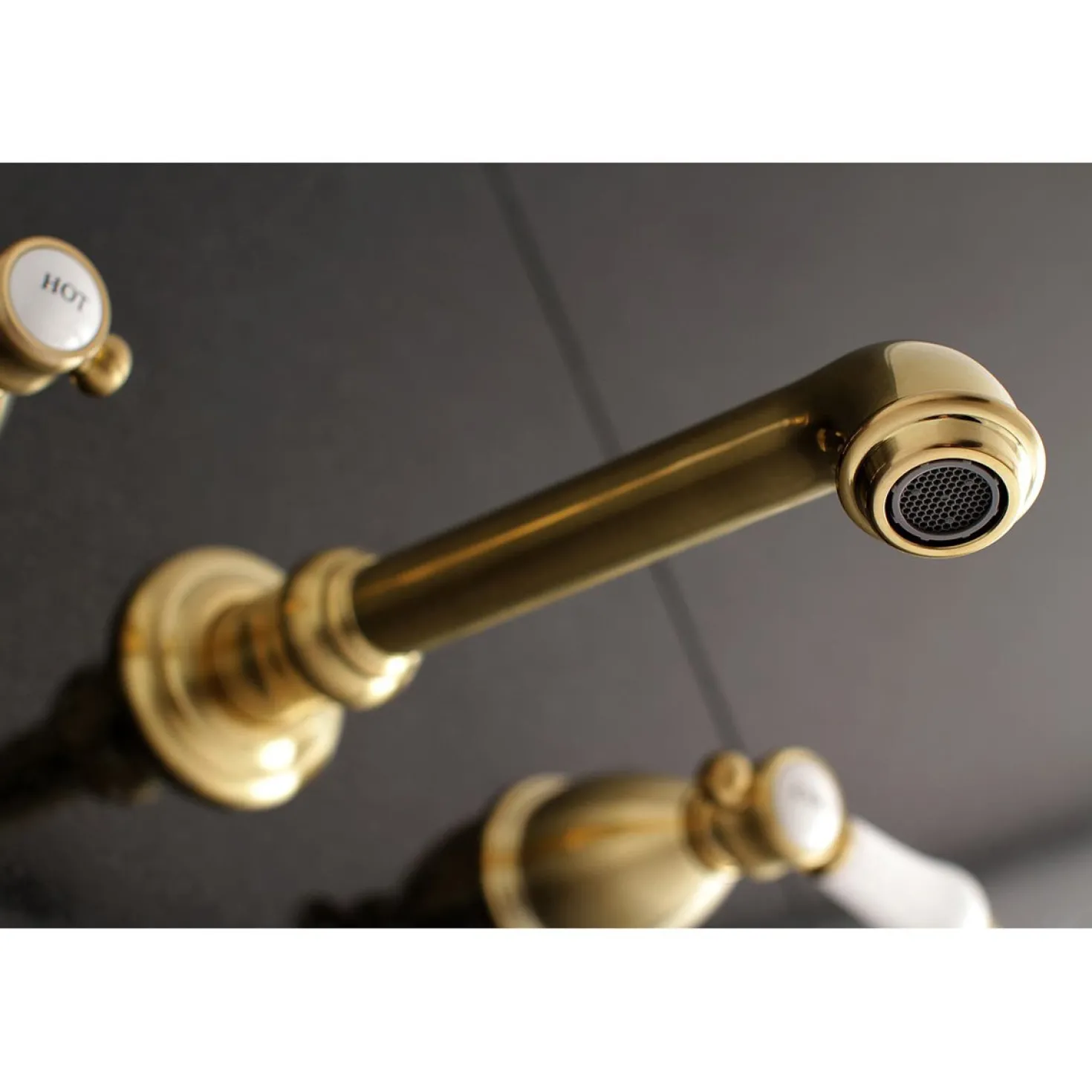 Kingston Brass Bel-Air 2-Handle Wall Mount Roman Tub Faucet