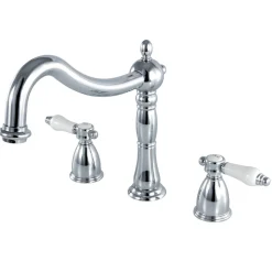 Kingston Brass Bel-Air Roman Tub Filler with Lever Handle