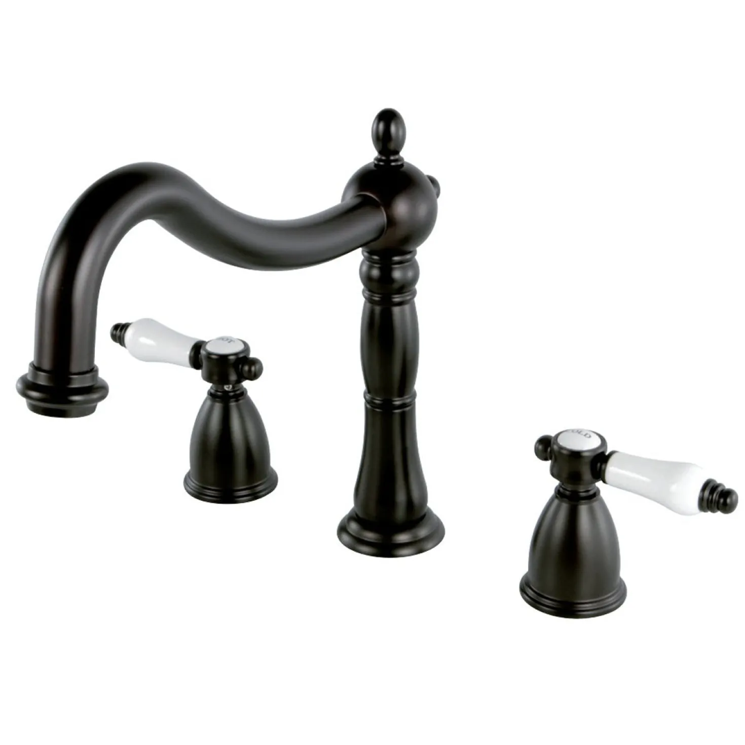Kingston Brass Bel-Air Roman Tub Filler with Lever Handle