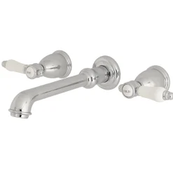 Kingston Brass Bel-Air Two-Handle Wall Mount Bathroom Faucet