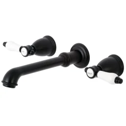Kingston Brass Bel-Air Two-Handle Wall Mount Bathroom Faucet